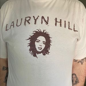 Lauryn Hill Tour Shirt Vintage